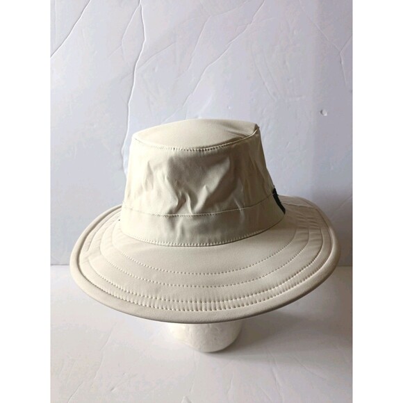 Tilley The Clubhouse Gold Hat Size Large TP101 Light Tan Vented Made in Canada - Picture 7 of 10